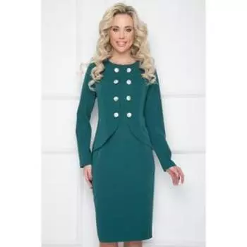 Платье женское «Фоссано грин», размер 52