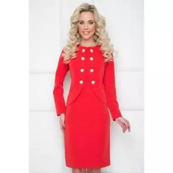 Платье женское «Фоссано рэд», размер 50