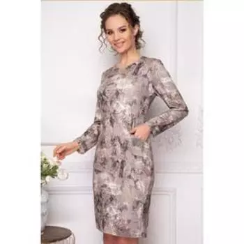 Платье женское «Грианте бэйж», размер 52