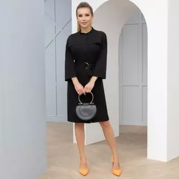 Платье женское Charutti «Идеальный фасон», с поясом, размер 52