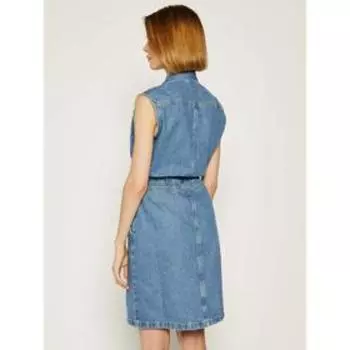 Платье женское, Lee DRAWSTRING DRESS CLEAN CALLIE, размер 42 (L50HGAZE)