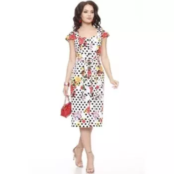 Платье женское «Летние мотивы», размер 54