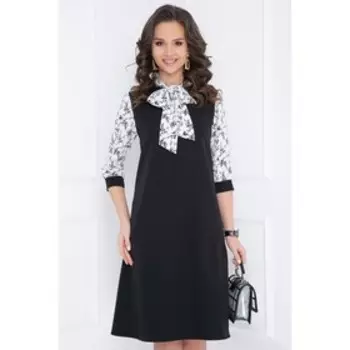 Платье женское «Лолита блэк фловерс», размер 44