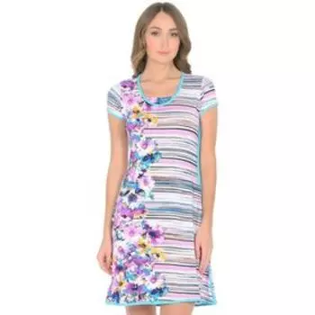 Платье женское «Любава», размер 46, цвет разноцветный
