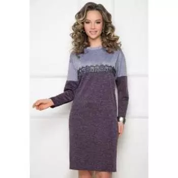 Платье женское «Мэйни лилла плум», размер 52