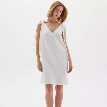 Сарафан женский MINAKU: Jeans Collection, молочное, размер 46