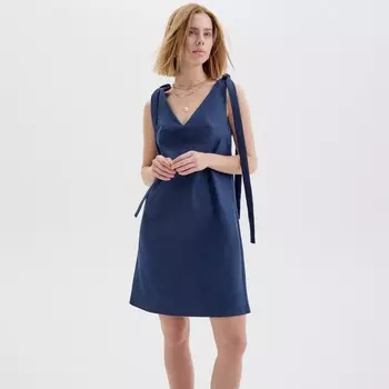 Сарафан женский MINAKU: Jeans Collection, синее, размер 42