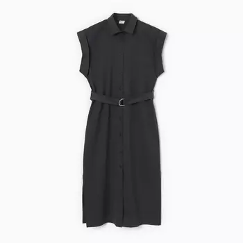 Платье женское MINAKU: Safari миди цвет графит ,р-р 48