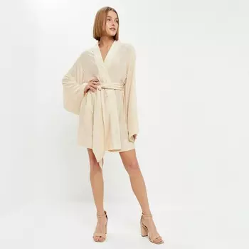 Платье женское MINAKU: Summer time цвет молочный, размер 42-44