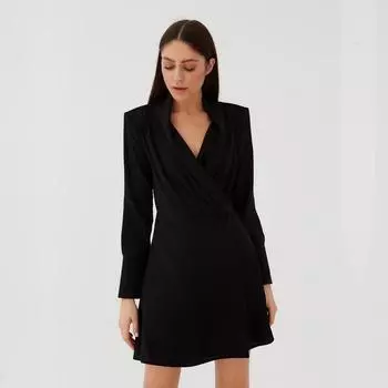 Платье женское мини MIST р. 42, черный