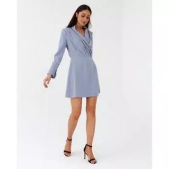 Платье женское мини MIST р. 44, голубой