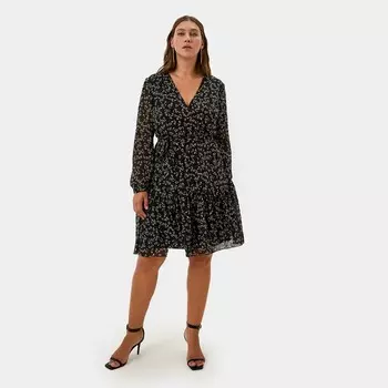 Платье женское MIST plus-size, р.56, черный