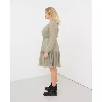 Платье женское MIST plus-size, р.50, зеленый