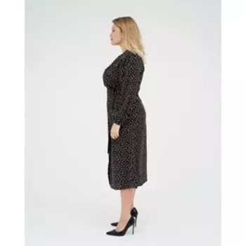 Платье женское MIST, plus-size, р.56, черный