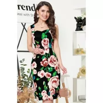 Платье женское «Настроение-лето», размер 56