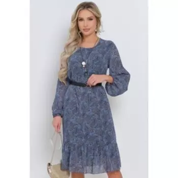 Платье женское «Никеро лайт блу», размер 54