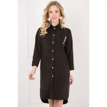 Платье женское «Няуми дарк браун», размер 56