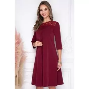 Платье женское «Палау пай бордо», размер 44