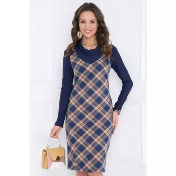 Платье женское «Парини блу хани», размер 52