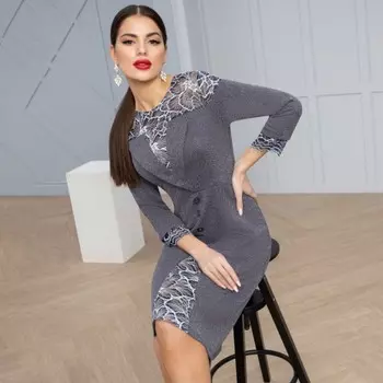 Платье женское «Парижский шарм», размер 46