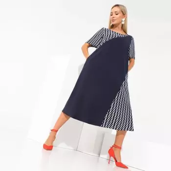 Платье женское «Попадаю в невесомость», размер 50