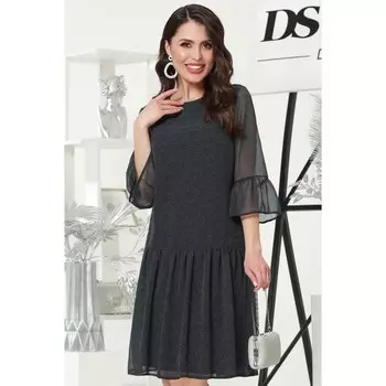 Платье женское «Прозрачные намерения», размер 48