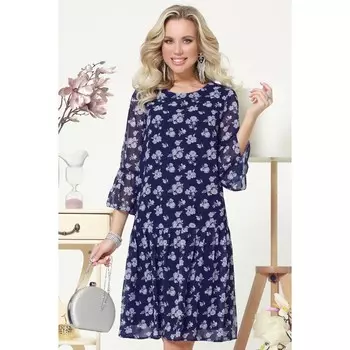 Платье женское «Прозрачные намерения», размер 50