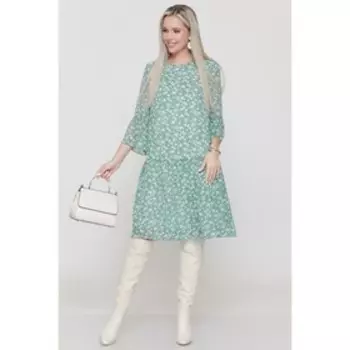 Платье женское «Прозрачные намерения», размер 50