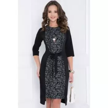 Платье женское «Райзела люрэ блэк», размер 54