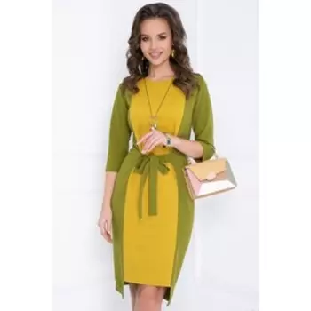 Платье женское «Райзела оливе», размер 52