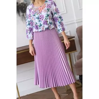 Платье женское, размер 42, цвет фиолетовый