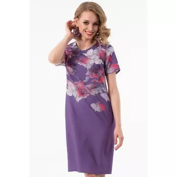 Платье женское, размер 42, цвет фиолетовый