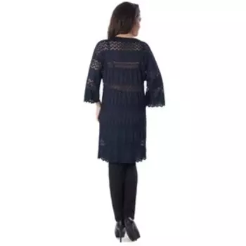 Платье женское, размер 42, цвет синий