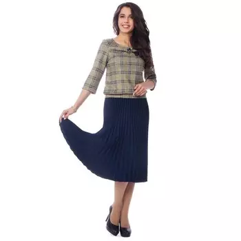 Платье женское, размер 42, цвет синий