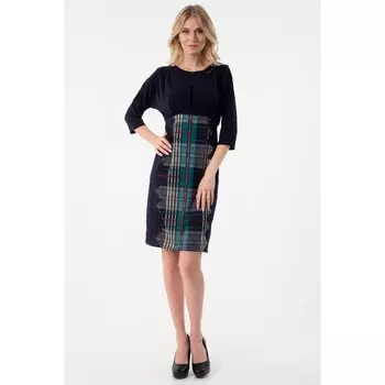 Платье женское, размер 42, цвет синий