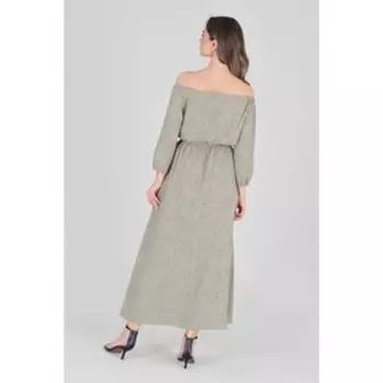 Платье женское, размер 42, цвет зелёный