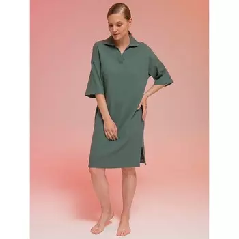 Платье женское, размер 42, цвет зелёный