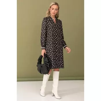 Платье женское, размер 44, цвет черный