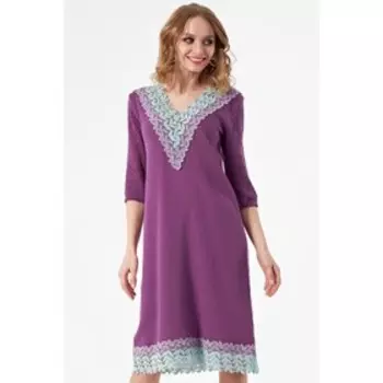 Платье женское, размер 44, цвет фиолетовый