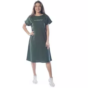 Платье женское, размер 44, цвет хаки