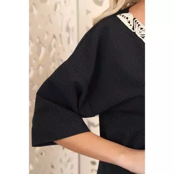 Платье женское, размер 46, цвет синий