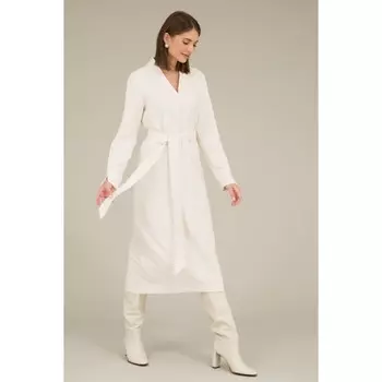 Платье женское, размер 50, цвет белый