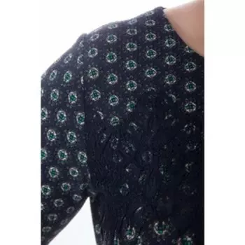 Платье женское, размер 52, цвет синий