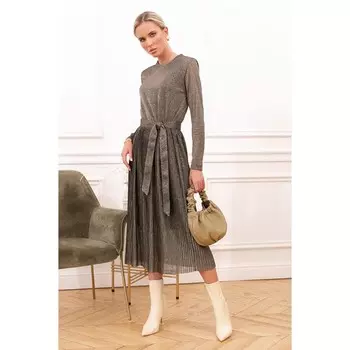 Платье женское, размер 54, цвет черный