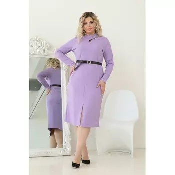 Платье женское, размер 54, цвет фиолетовый