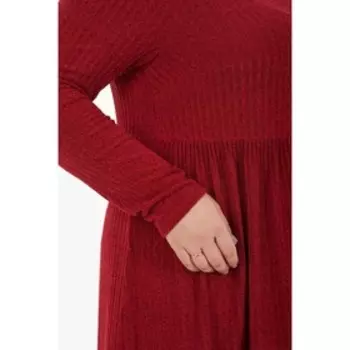 Платье женское, размер 54, цвет красный