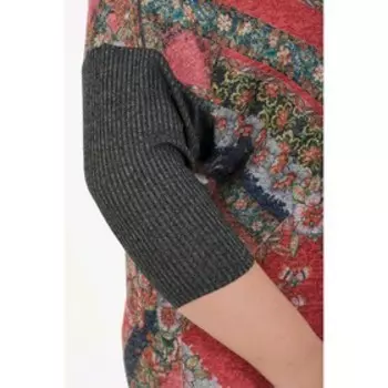 Платье женское, размер 56, цвет чёрный, красный