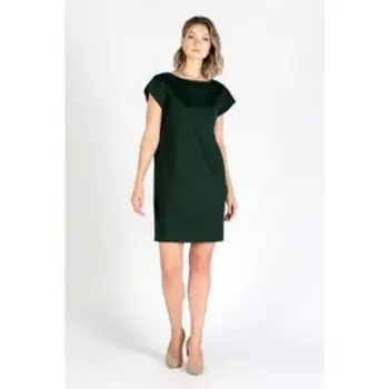 Платье женское, размер 56, цвет зелёный