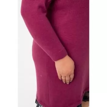 Платье женское, размер 60, цвет фиолетовый