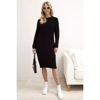 Платье женское, размер S, цвет черный